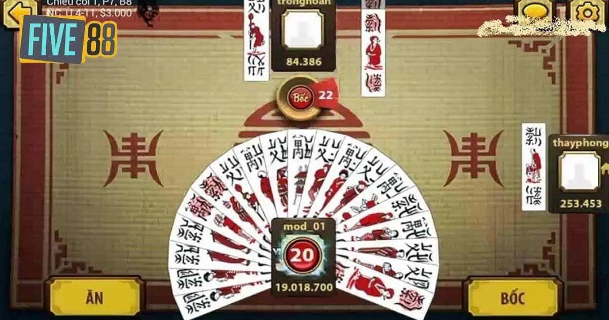 Game Bài Chắn Five88 - Cá Cược Hay, Nhận Phần Thưởng Khủng