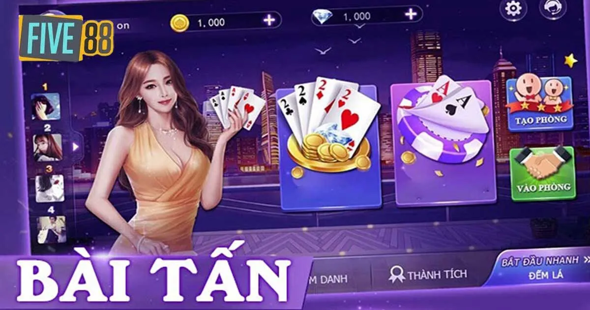 Bí quyết chơi game bài tấn Five88 bất bại