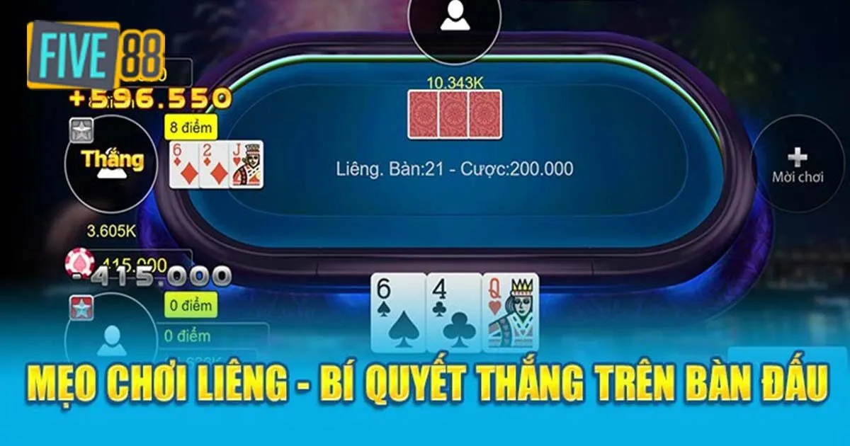 Bí quyết thắng Liêng Five88 từ cao thủ