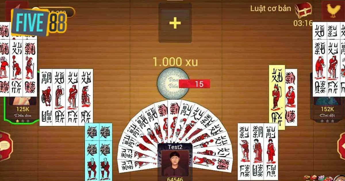 Đánh giá về chiến thuật chơi game bài Chắn Five88