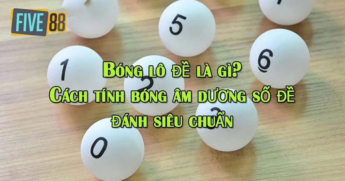 Tân binh đã biết về bóng lô đề âm dương?